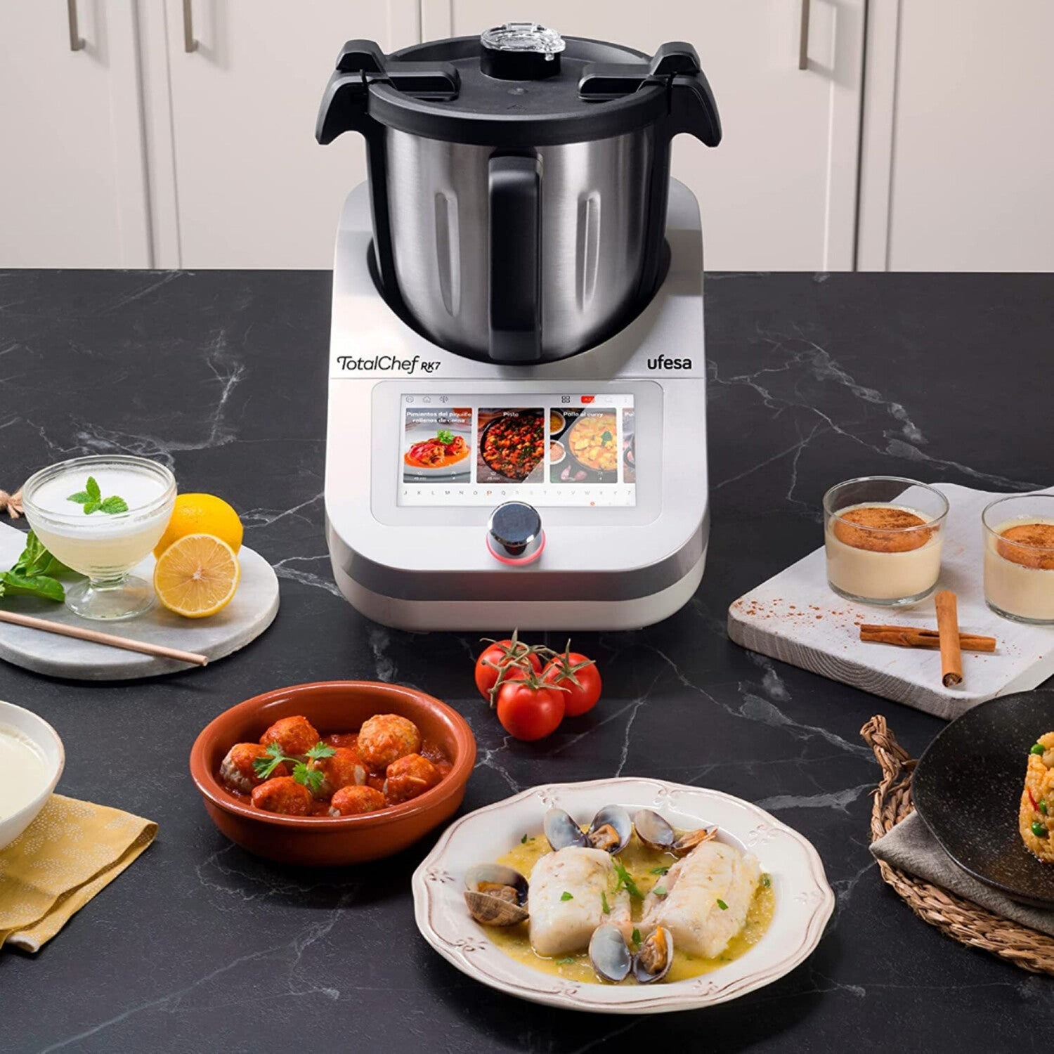 Robot de cocina ufesa total chef
