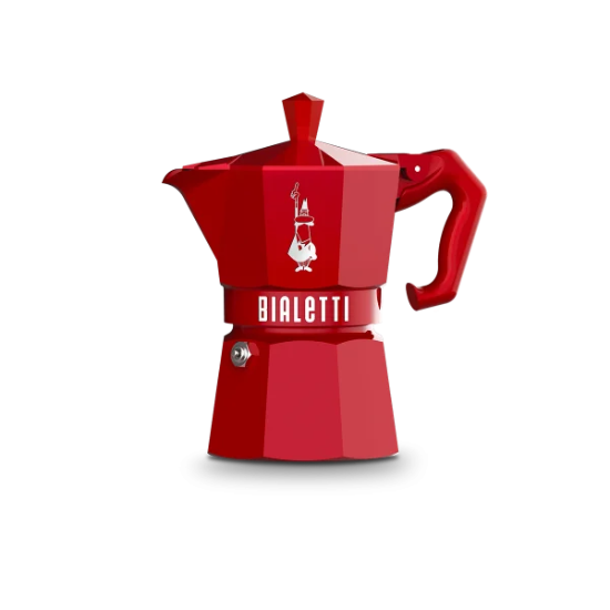 Moka Exclusive Roja 3 Pocillos