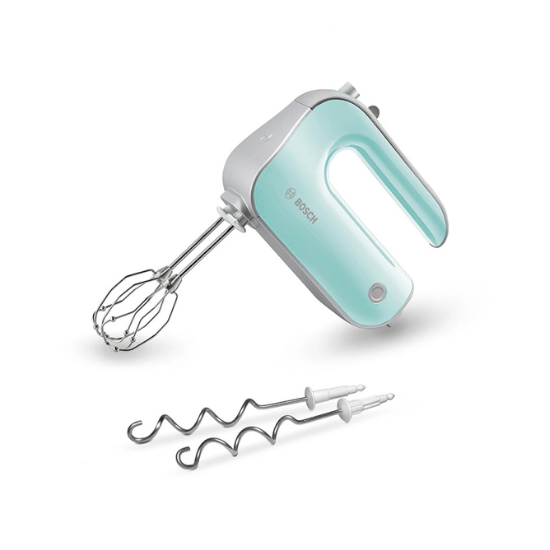 Batidora de Mano Bosch Styline menta con varillas y garfios