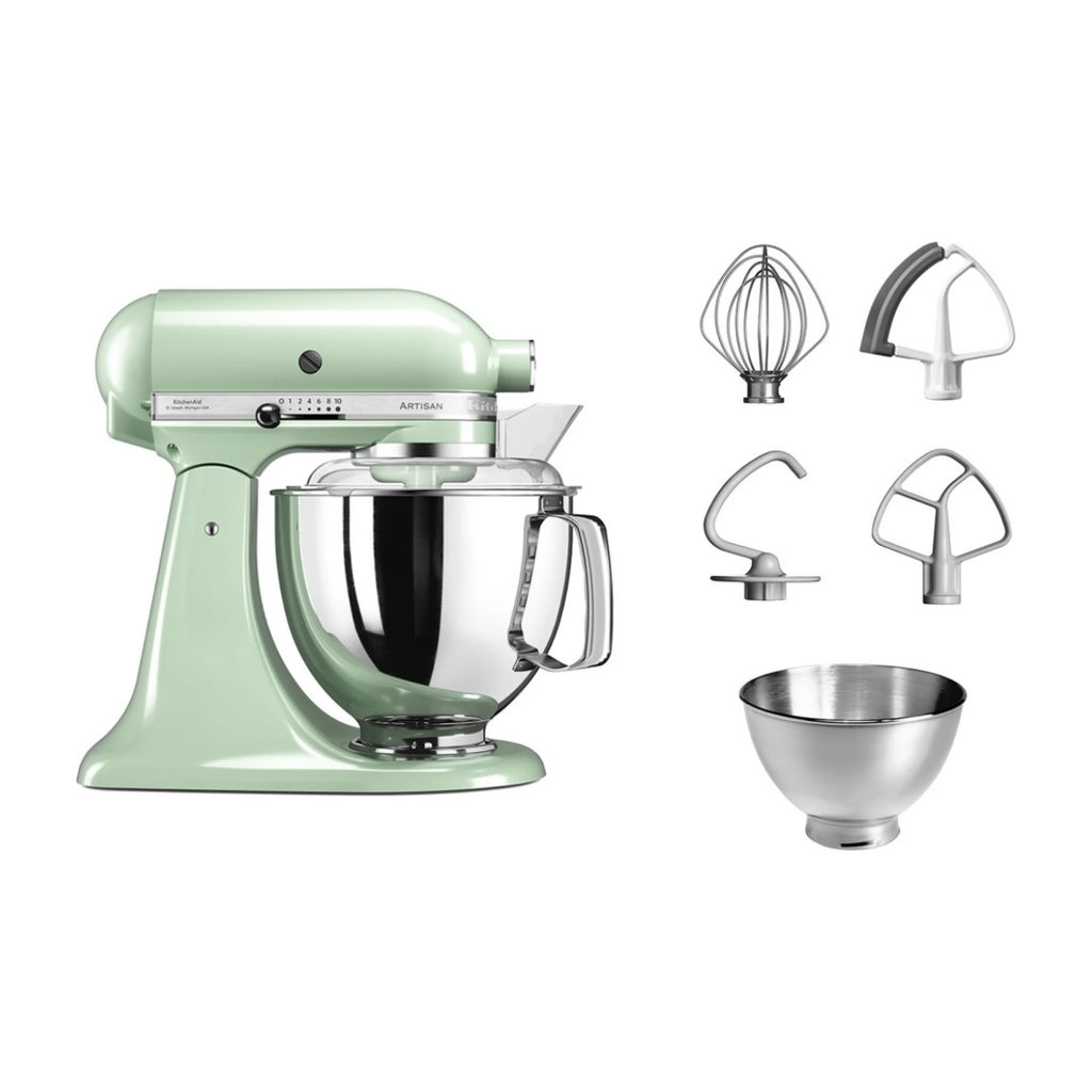 Accesorios de la Batidora planetaria Artisan Plus Kitchenaid pistacho