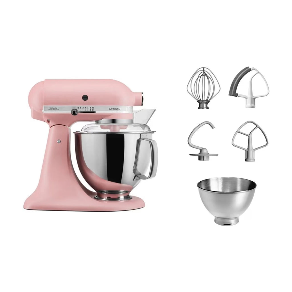 Accesorios de la Batidora planetaria Artisan Plus Kitchenaid rosada