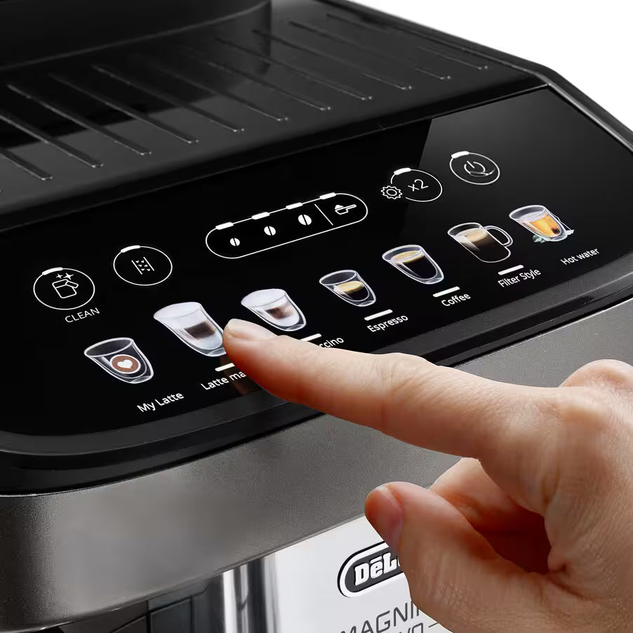 Delonghi Magnifica Evo pantalla táctil