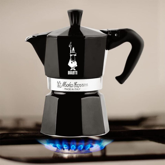 Moka Express Negra 6 Pocillos