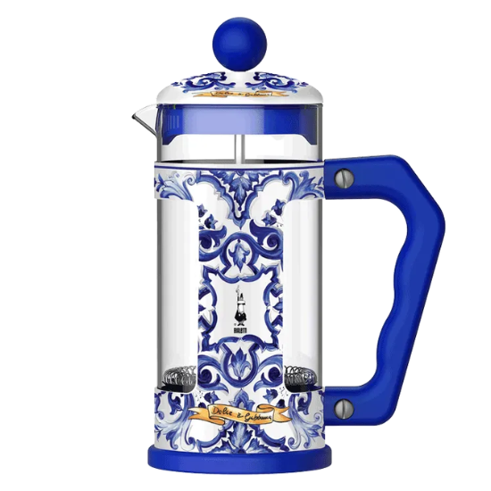 Coffee Press Bialetti Dolce&Gabbana 350ml. Blu Mediterraneo