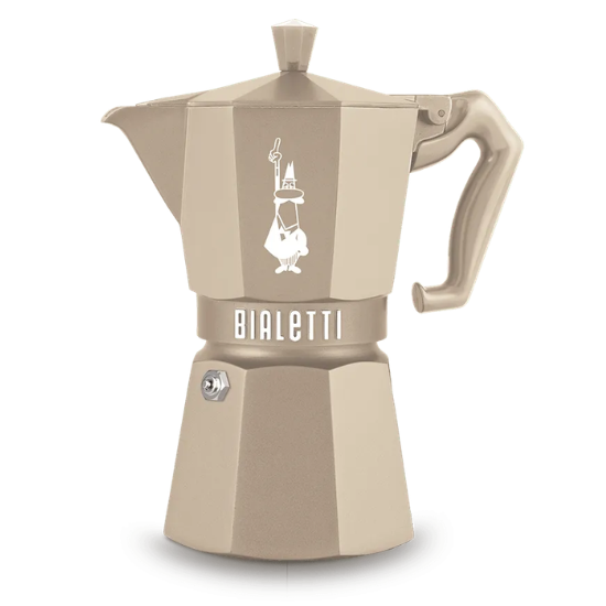 Moka Exclusive Induction Octogonal Sand l 6 Pocillos