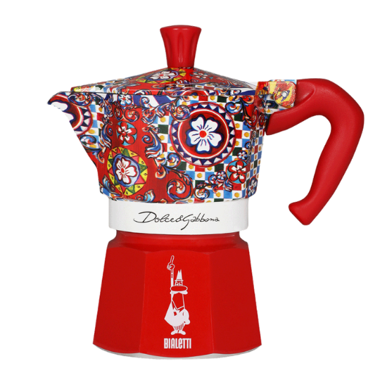 Moka Express Bialetti Dolce&Gabbana 6 Pocillos Carretto Siciliano