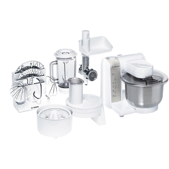 Batidora planetaria Robot de cocina Bosch MUM4880 Blanco