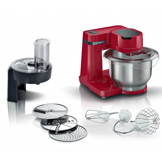 Batidora planetaria Robot de cocina Bosch MUMS2ER01 Rojo c/acc