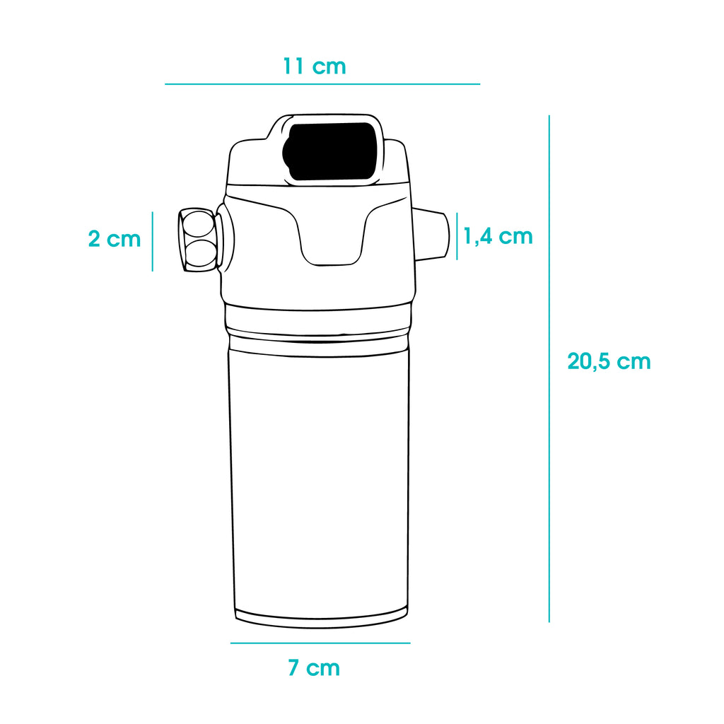 Filtro de ducha Alkanatur recambiable 50,000 L