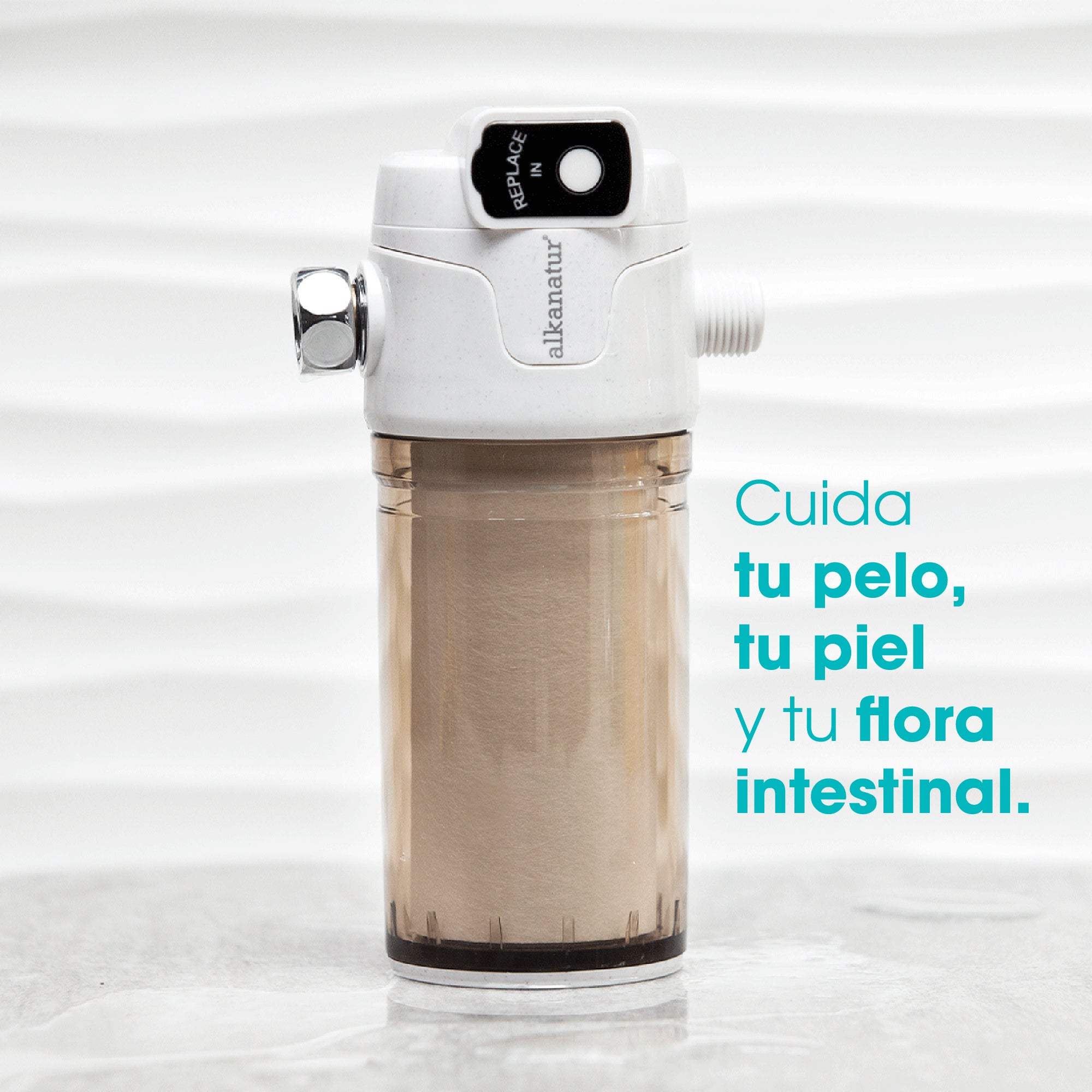 Filtro de ducha Alkanatur recambiable 50,000 L