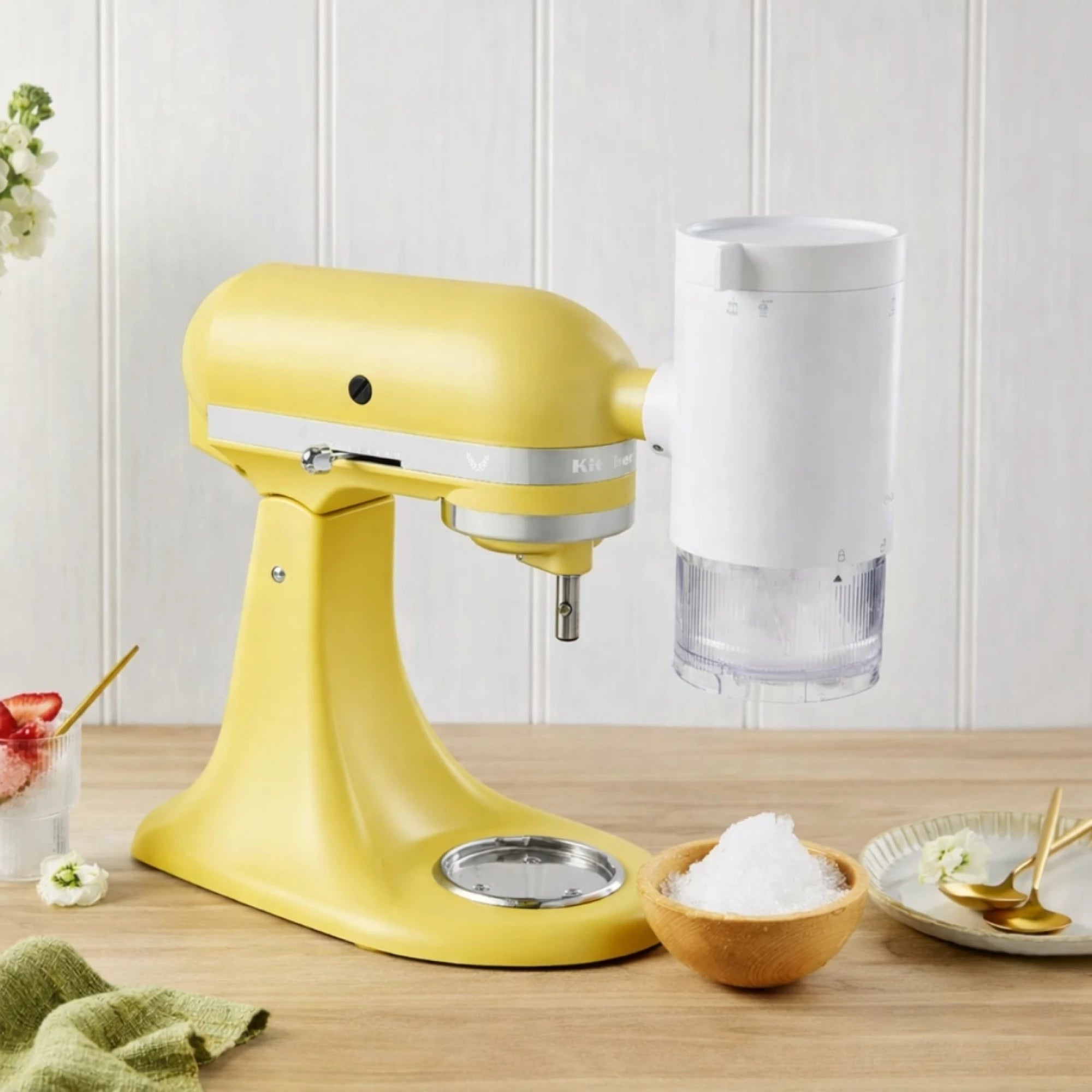 Batidora Butter KitchenAid con raspador de hielo