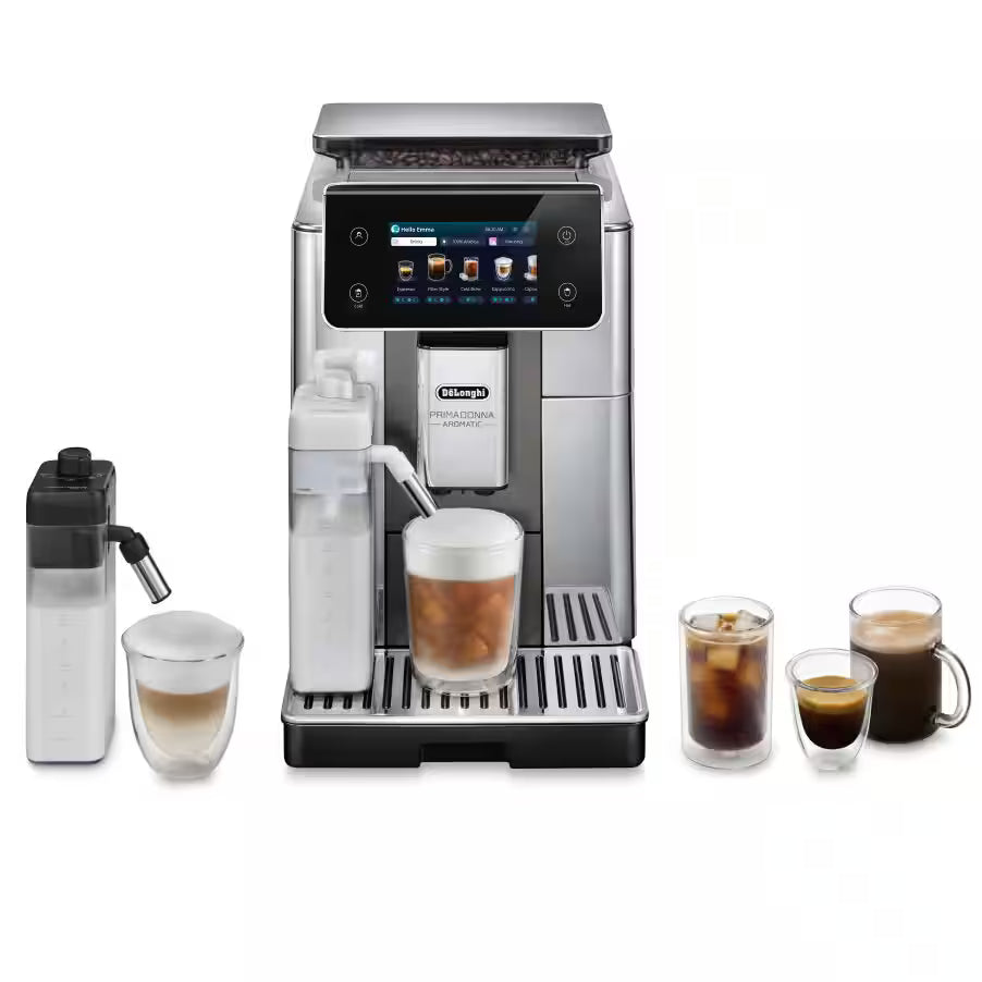 Cafetera superautomática De’Longhi PrimaDonna Aromatic ECAM630.75.TSM (PREVENTA)